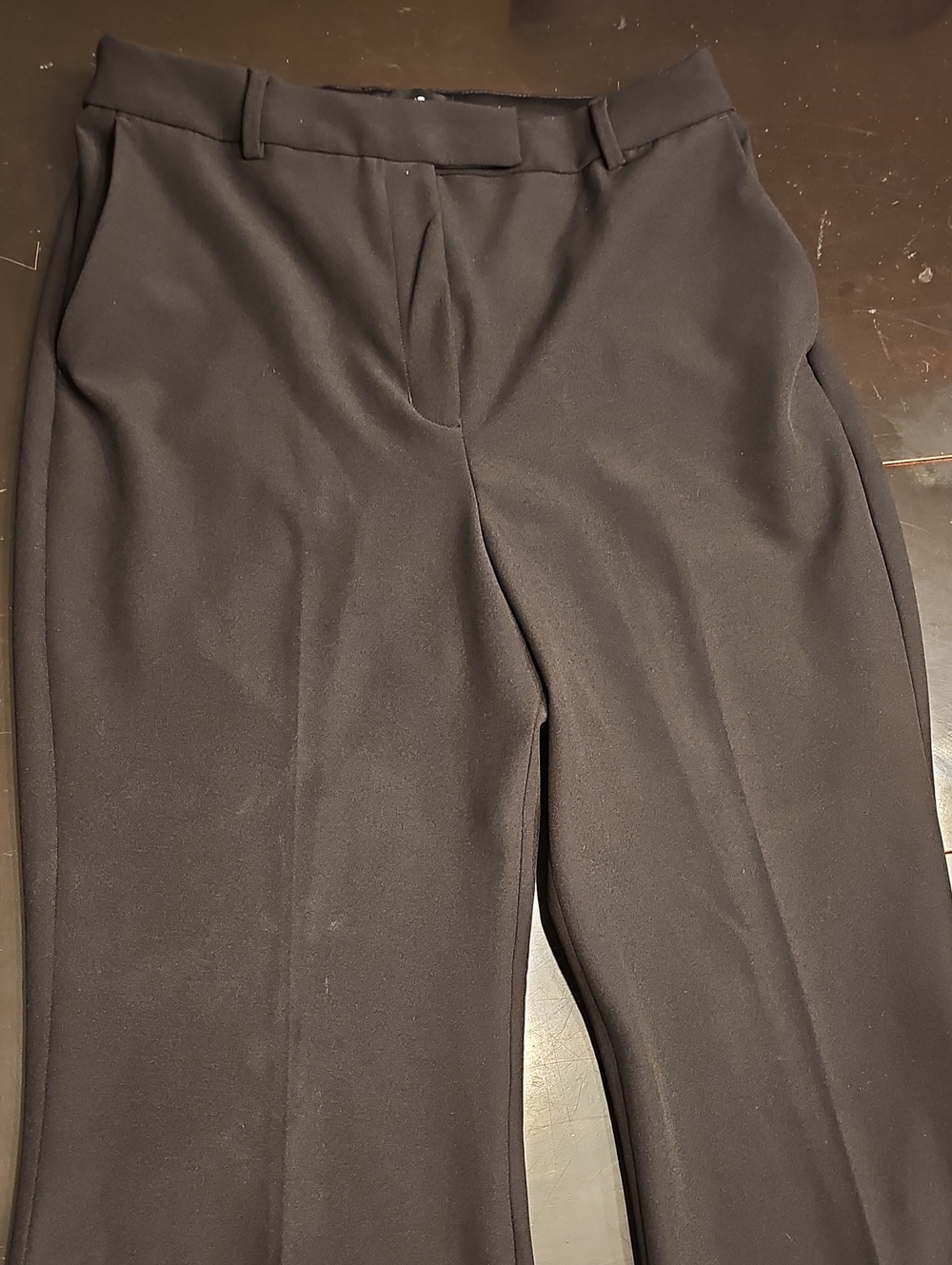 Women's Express Editor Super High Rise Black Dress Pants